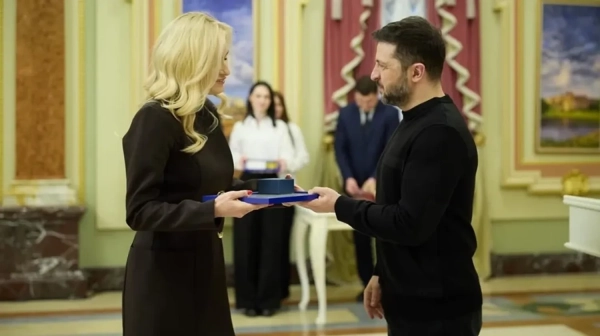 Ірина Федишин відзначена "Золотим серцем" за неоціненну волонтерську працю 2