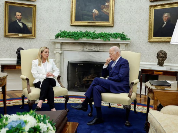 Байден зустрівся з прем'єркою Італії: обговорили подальшу підтримку України