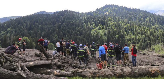 Зсув ґрунту в Грузії. Загинула українка, пошуки її дитини тривають – МЗС - Фото