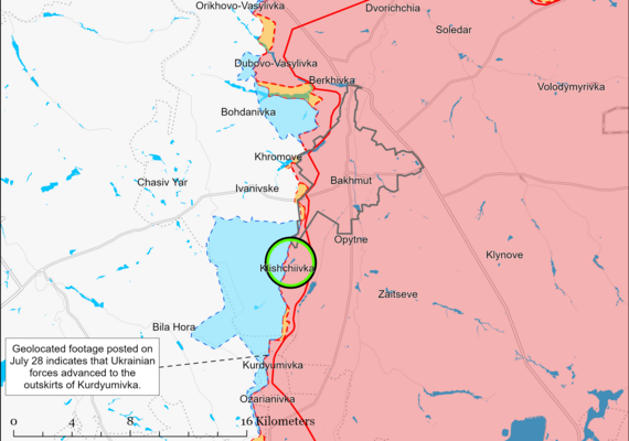 Карта бойових дій і ключові висновки від ISW