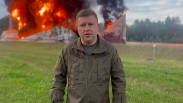 На Рівненщині російський безпілотник поцілив у нафтобазу