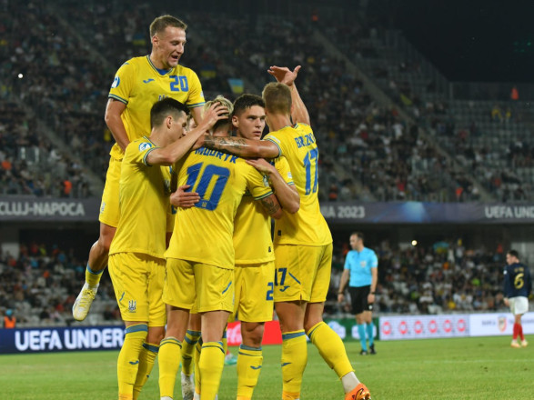 Молодіжна збірна України з футболу виграла у Франції з  рахунком 3:1