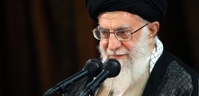 Іранський лідер Алі Хаменеї 