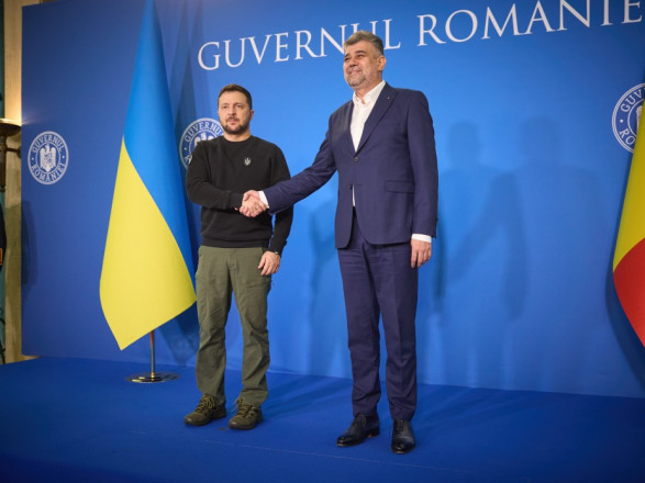 Зеленський обговорив із головою уряду Румунії оборонну підтримку України