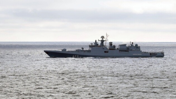 Загроза ракетної атаки – росіяни вивели у Чорне море фрегат Адмірал Макаров