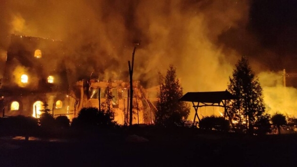 Атака безпілотники спричинила пожежі та руйнування на Харківщині - ОВА