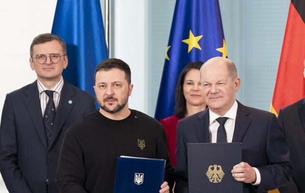 Шольц та Зеленський підписали угоду про зобов’язання у сфері безпеки