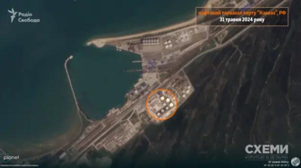 Удар по порту “Кавказ” на Кубані: з'явилися супутникові знімки наслідків атаки