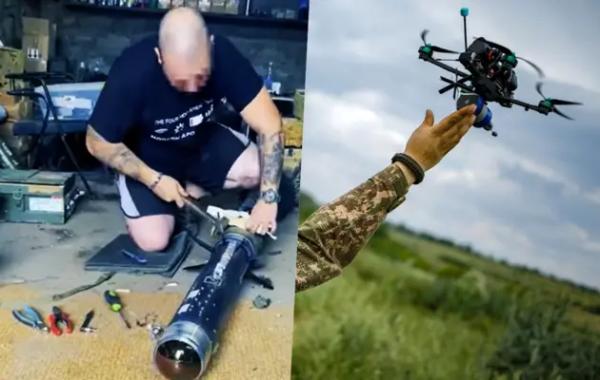 У третій штурмовій переробили пошкоджені ракети Javelin для використання на FPV-дронах