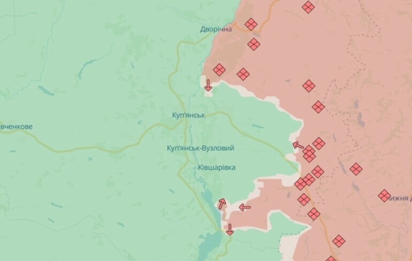 Росіяни перевдяглися у форму ЗСУ та намагались прорвати українську оборону біля Куп’янська – Генштаб