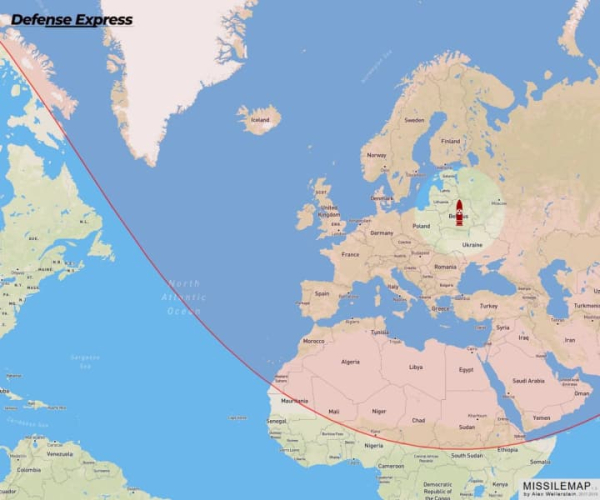 Київ та пів України недосяжні для "Орєшніка" з території білорусі - експерти