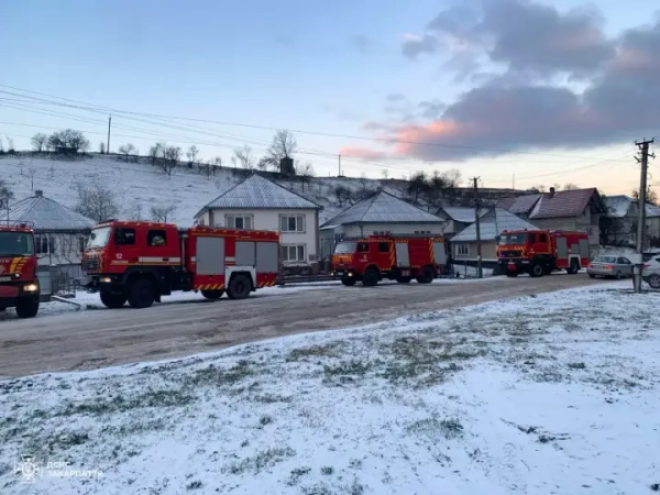 Займання на головному газогоні в Закарпатті, повідомляє ДСНС