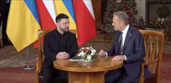 Зеленський зустрівся з Туском: обговорили дипломатичні контакти, економічну співпрацю та оборонні проєкти