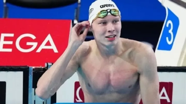 Українець Нікіта Шеремет завоював "срібло" Чемпіонату Європи з плавання на короткій воді