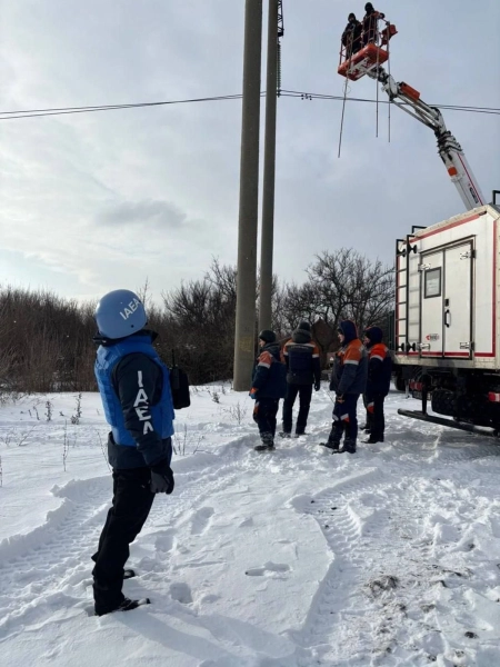 Українські енергетики відновили роботи з ремонту ЛЕП поблизу ЗАЕС - МАГАТЕ 2
