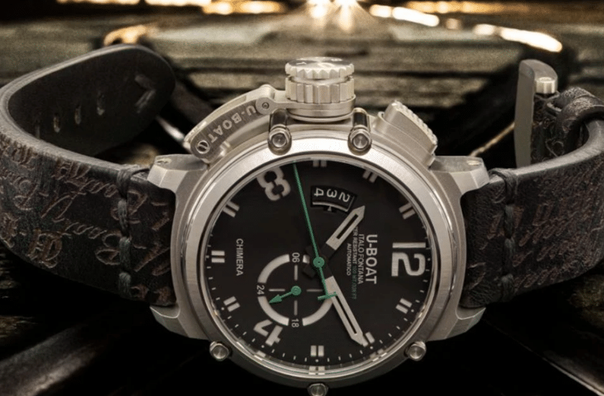 Годинники U-Boat індустріальна естетика, натхненна силою часу