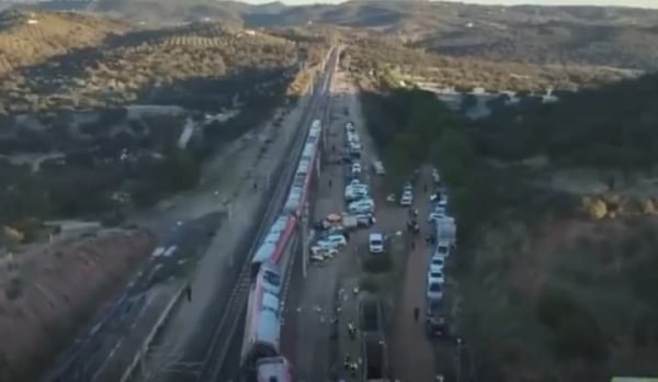 Нова залізнична катастрофа в Іспанії: одна людина загинула, щонайменше 14 отримали поранення