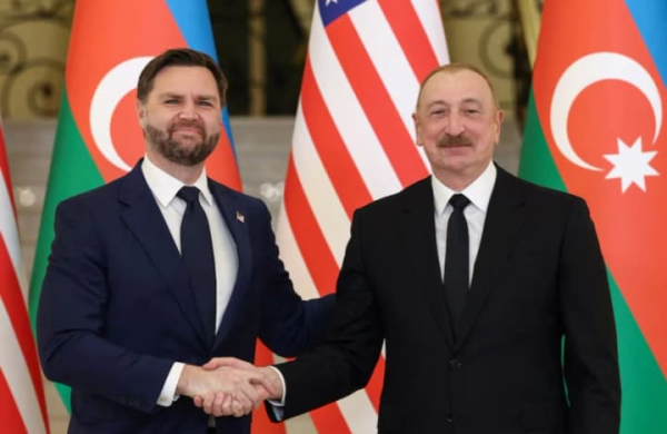 Венс засвідчив стратегічну угоду між США та Азербайджаном.