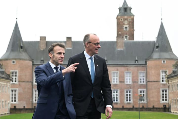 Мерц розповів про дискусію з Макроном стосовно ядерного захисту на фоні вимог щодо оновлених зв'язків із США. 9