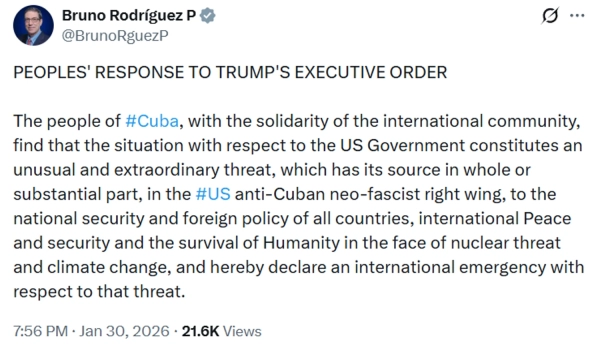 Куба: Через угрупування США, що підтримують неофашизм, оголошено надзвичайну ситуацію 2