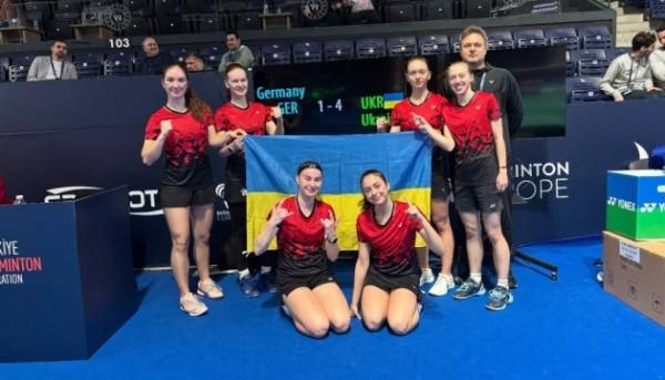 Українські бадмінтоністки вибороли третє місце на чемпіонаті Європи 2026 2 Українські бадмінтоністки вибороли третє місце на чемпіонаті Європи 2026 2