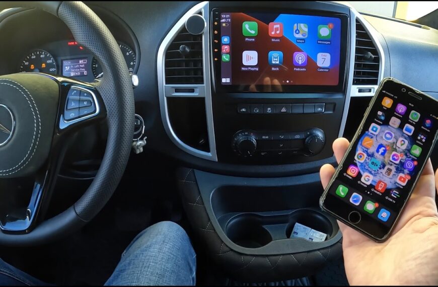 Что меняется после установки магнитолы на Android в Mercedes Vito