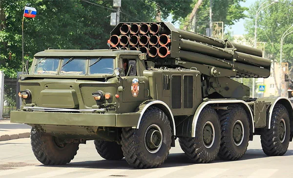 Пускова установка РСЗВ Ураган