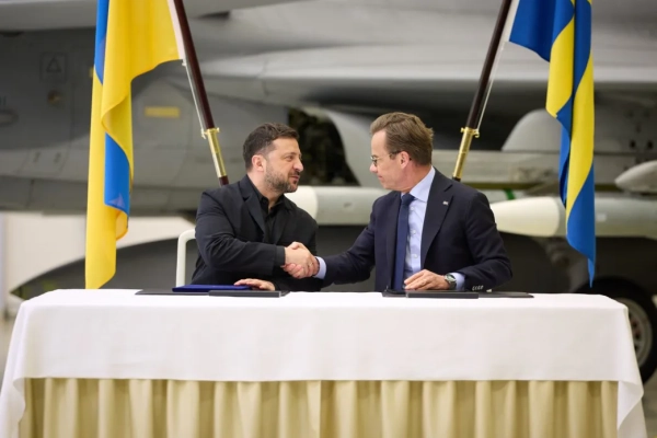 Україна та Швеція підписали декларацію, що відкриває шлях до угоди про дрони