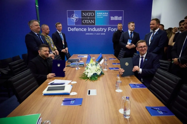 Україна та Естонія укладають угоду про спільне виробництво ППО, дронів&hellip;