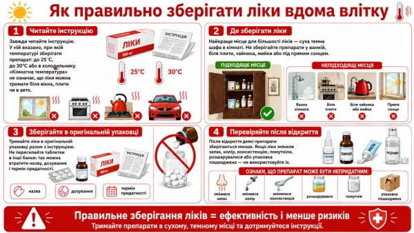 Ліки в холодильнику