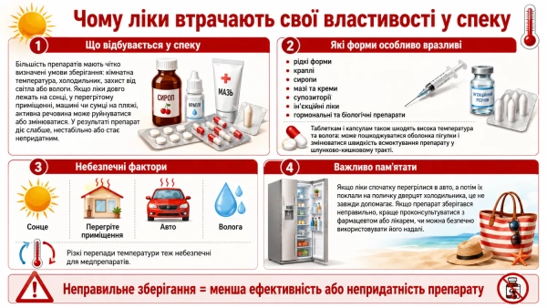 Зберігання ліків