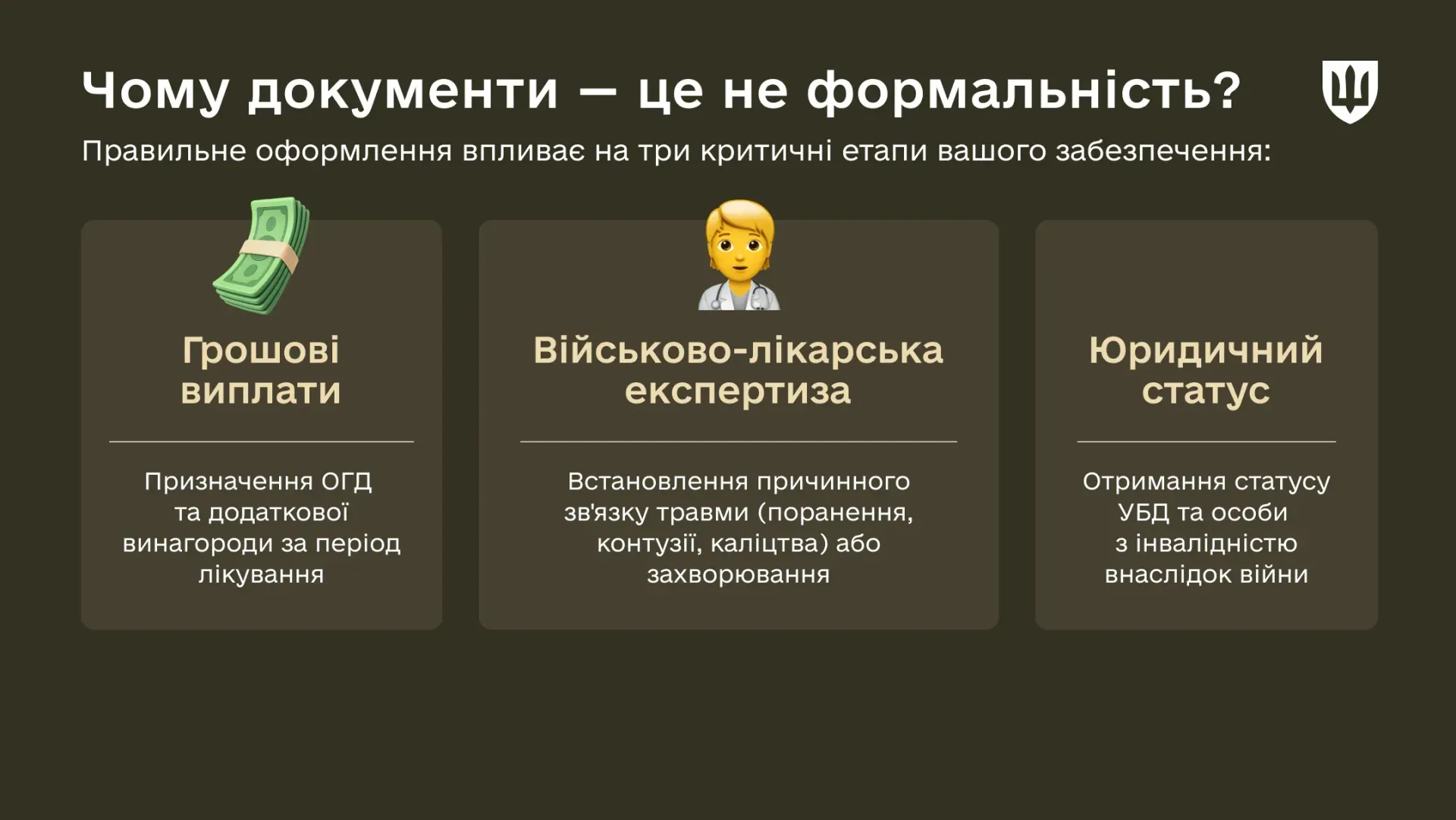 Які документи від МОУ перевірити для отримання всіх виплат та статусу після поранення 17 Які документи від МОУ перевірити для отримання всіх виплат та статусу після поранення 2
