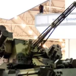 Бойовий модуль БМ-7 «Парус» з ПТРК «Бар’єр» на бронетранспортері БТР-4Е1. Фото: VoidWanderer