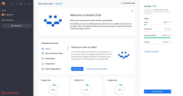 Rocket.Chat: альтернатива Slack з відкритим кодом