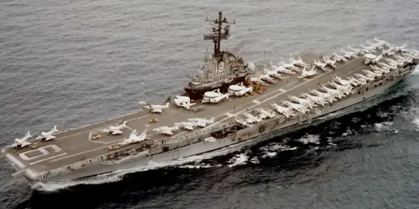 Авіаносець USS Hancock що перебував на службі з 1944 по 1976 роки. Фото US Navy