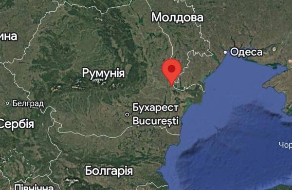 Місце падіння безпілотника в Румунії 20 серпня 2026 року