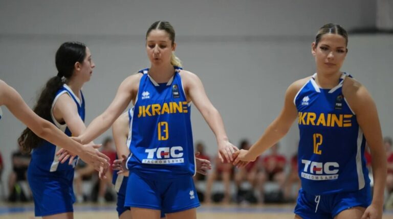 Українські баскетболістки U-18 здобули 14-те місце на Євробаскеті 5
