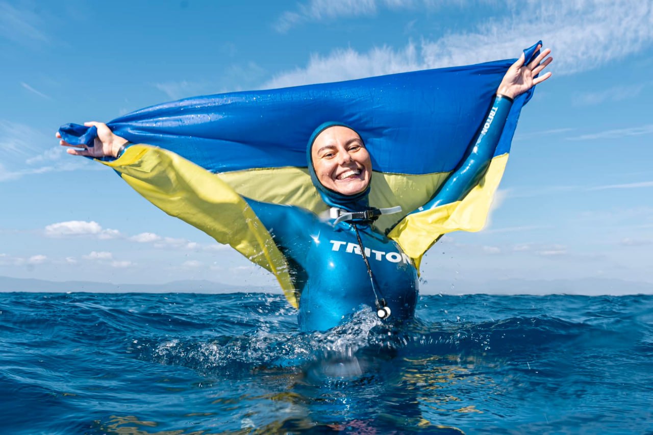 Садурська виборола ще одне "золото" на ЧС-2026 з фрідайвінгу 5