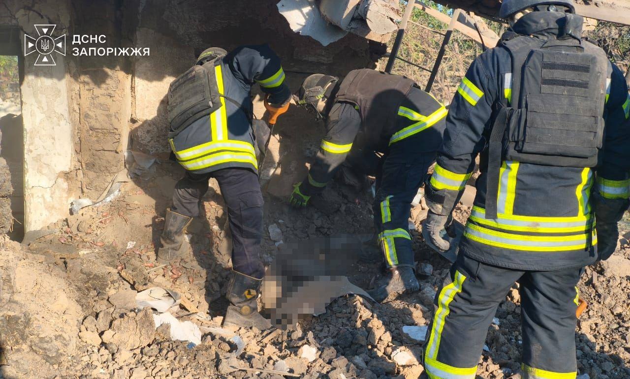 Ворожий удар забрав життя двох людей на Запоріжжі