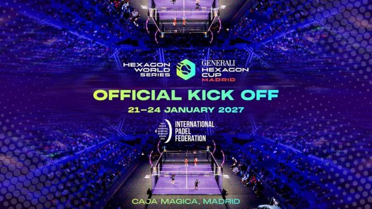 Новий світовий турнір з паделу Hexagon World Series збере команди Джошуа, Агуеро та Надаля 8