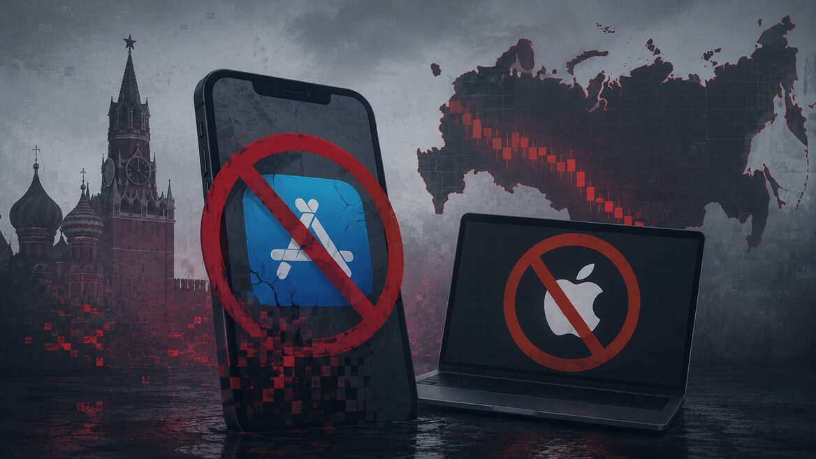 На росії зафіксували різке падіння доступності App Store та офіційного сайту Apple