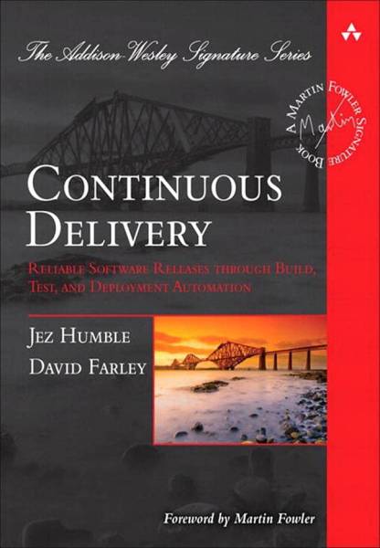 Обкладинка книги Continuous Delivery