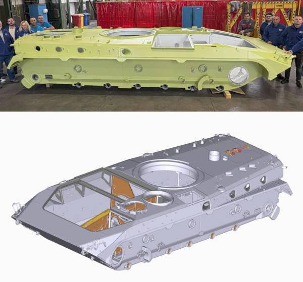 Корпус БМП-1 від словацької компанії STV Machinery