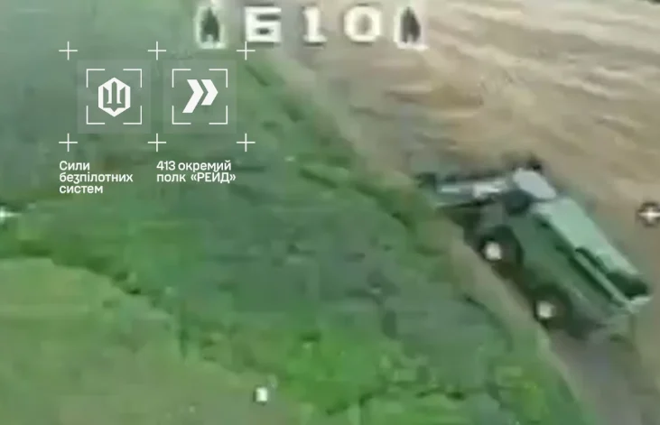 Врятували комбайн від удару російського дрона: РЕБівці полку «Рейд» захистили аграрія