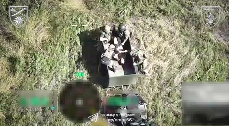 Десантники Січеслава нищать ворожі засоби наступу на Покровщині 8