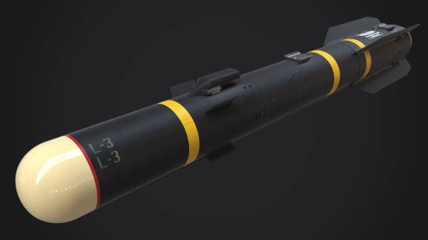 AGM-114L Hellfire. Рендер turbosquid.com