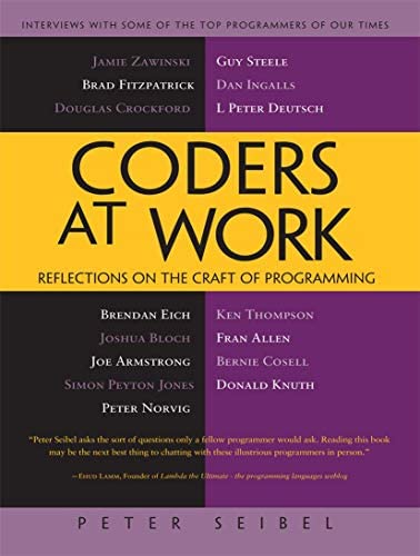 Обкладинка книги Coders at Work