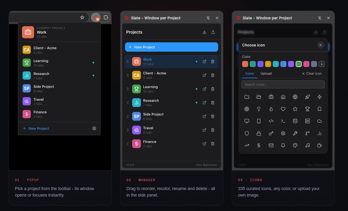 Розширення для Chrome впорядкує ваші вкладки 2