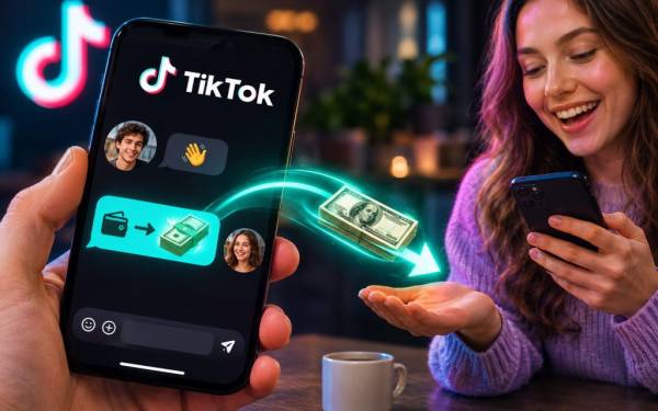 TikTok тестує функцію переказу грошей через особисті повідомлення