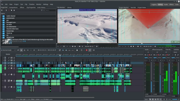 Kdenlive — альтернатива Adobe Premiere з відкритим кодом